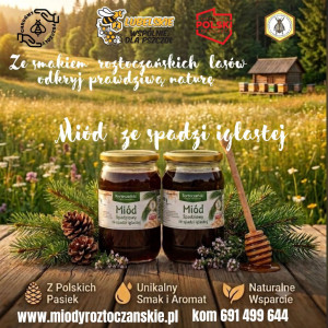 Miód spadziowy 1 kg